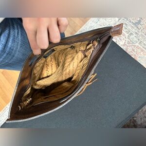 American Darling Brown Leather crossbody Bag